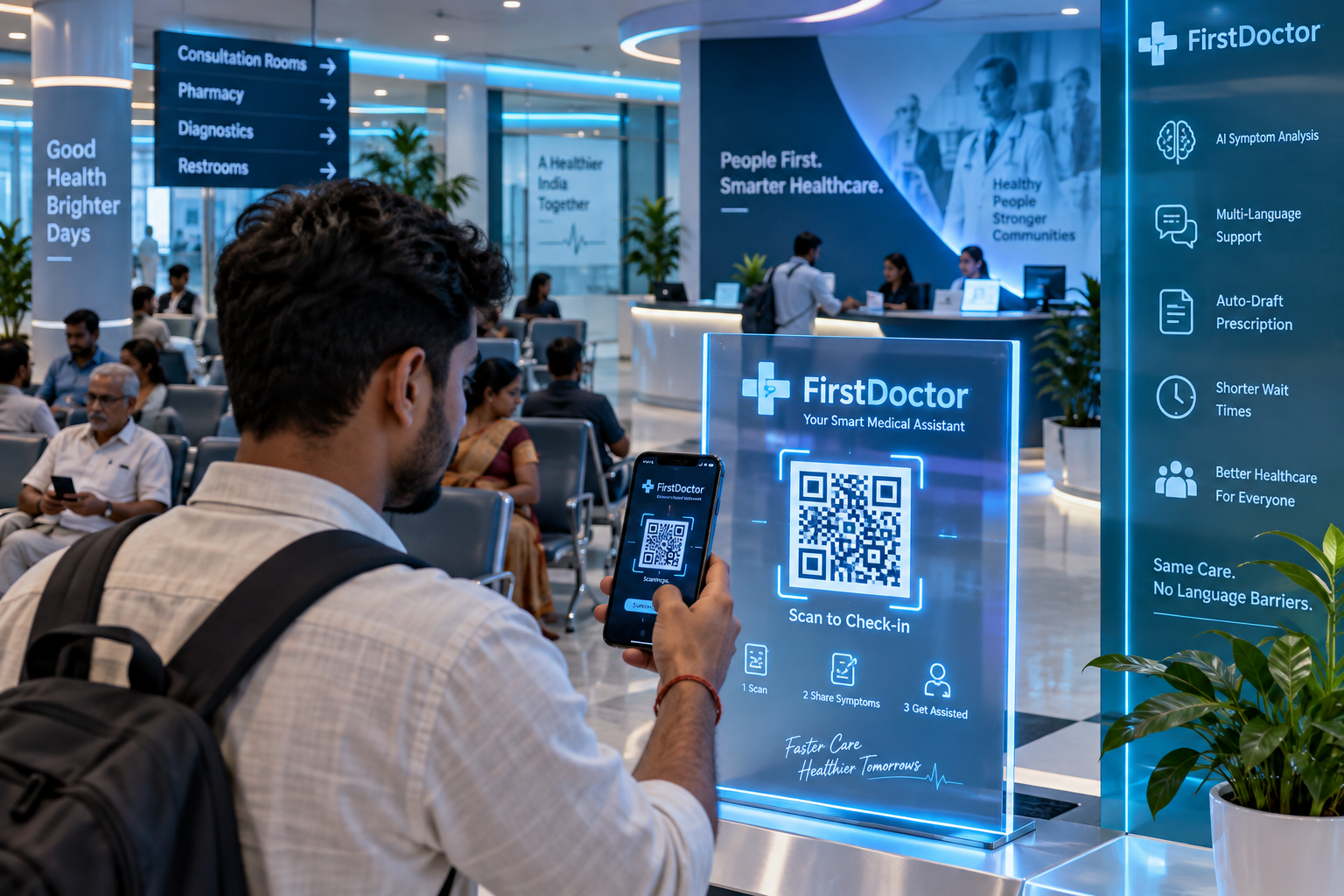 Patient Scanning QR
